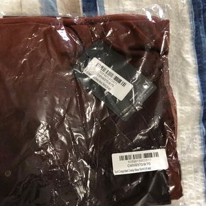 Prettylittlething Burnt Orange Skirt size 8